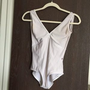 White Yumiko Leotard